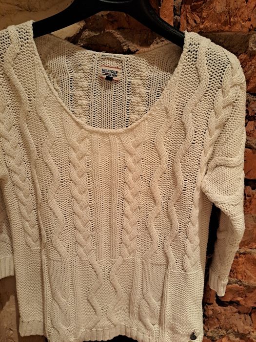 Sweter  Max Mara /bawełna.kaszmir.jedwab.rozm M