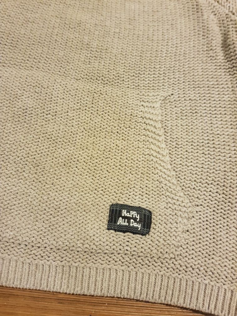 Sweter z kapturem Zara 110 cm bawełna