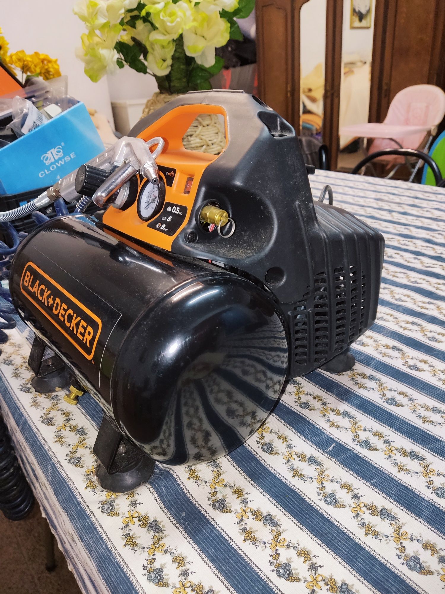 Compressor Black Decker 6l