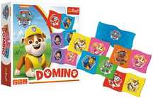 Psi Patrol gra dla dzieci Domino kolorowe elementy Trefl