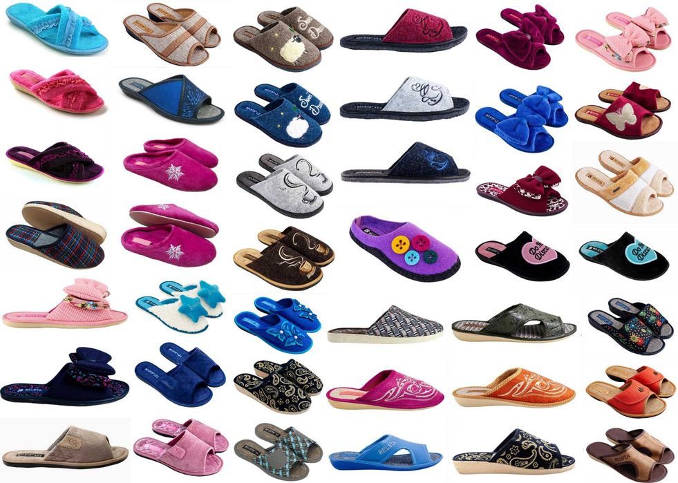 Женские тапочки Белста (Украина) (ціна від 240 грн. до 380грн.)