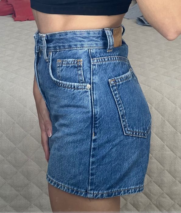 Calções de Ganga Bershka