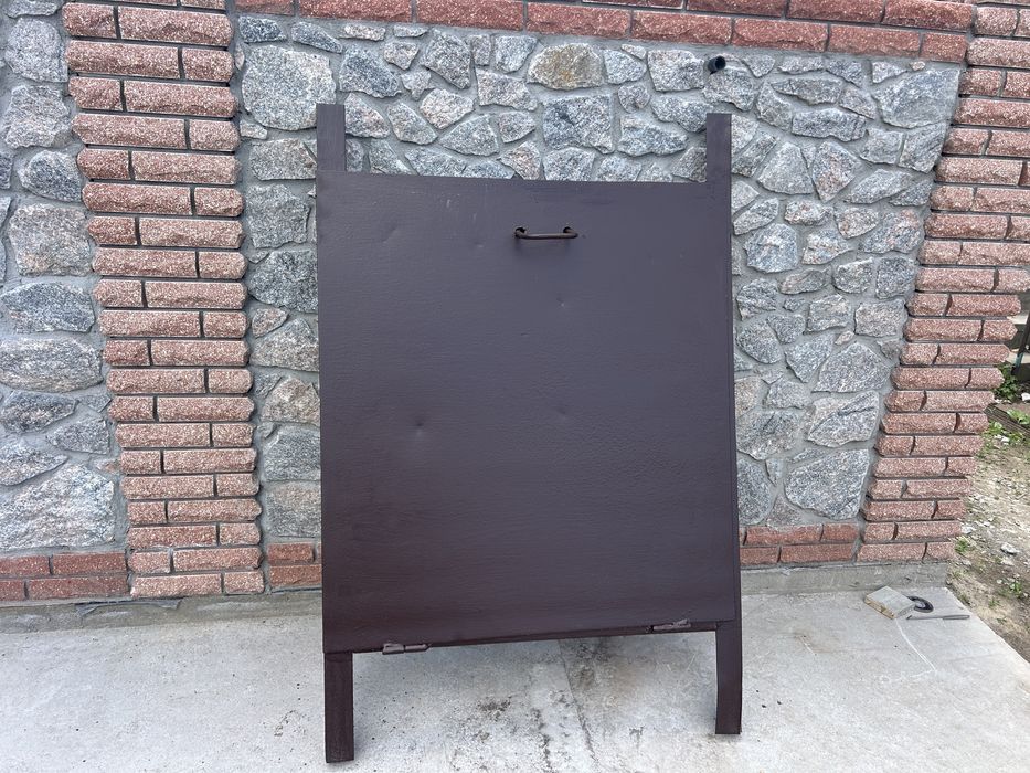 Кришка для підвалу, товщина металу 3 мм.