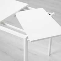 Стіл IKEA білий кухонний розкладний VANGSTA