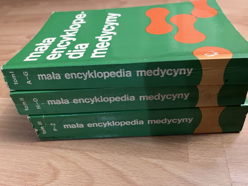 mała encyklopedia dla medycyny 3 tomy