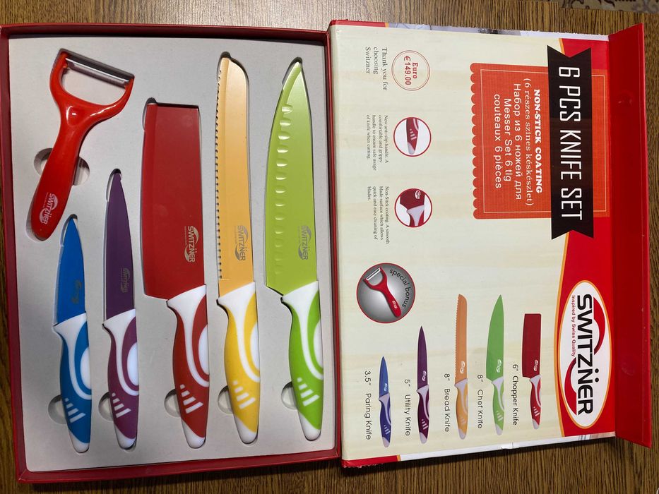 Komplet noży switzner  nowe