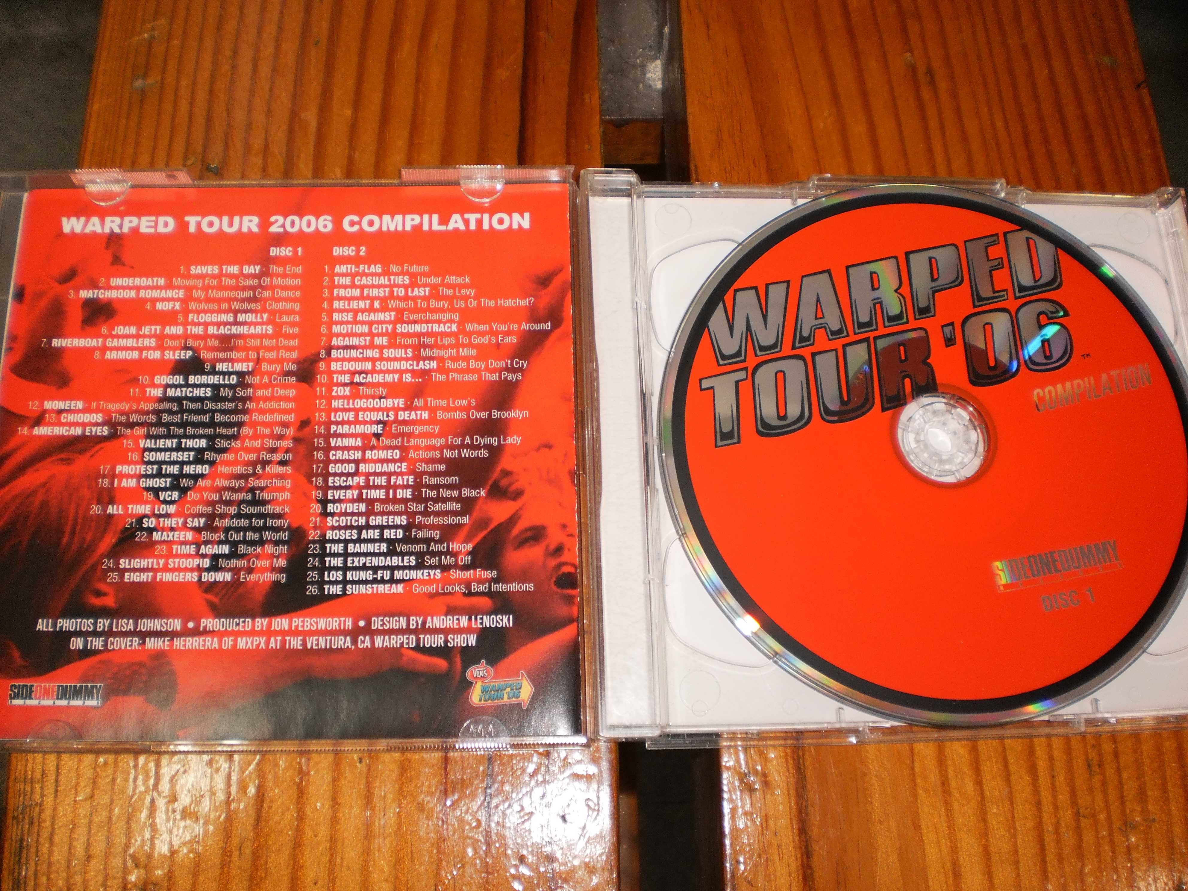 CD Warped 2006 Tour Compilation