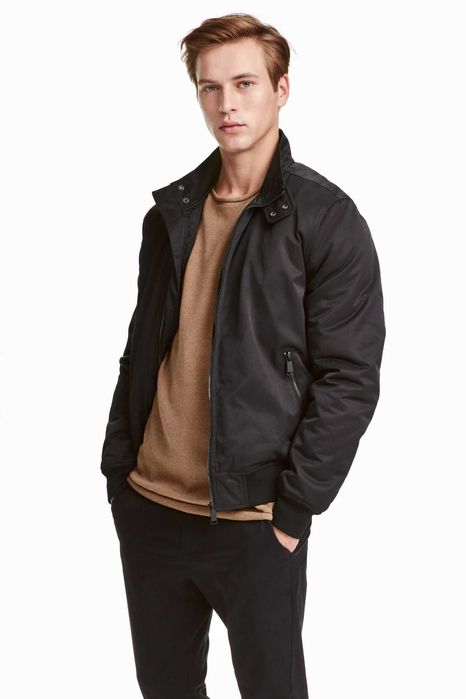 Повсякденна Утеплена куртка бомбер H&M Padded Bomber Розмір М