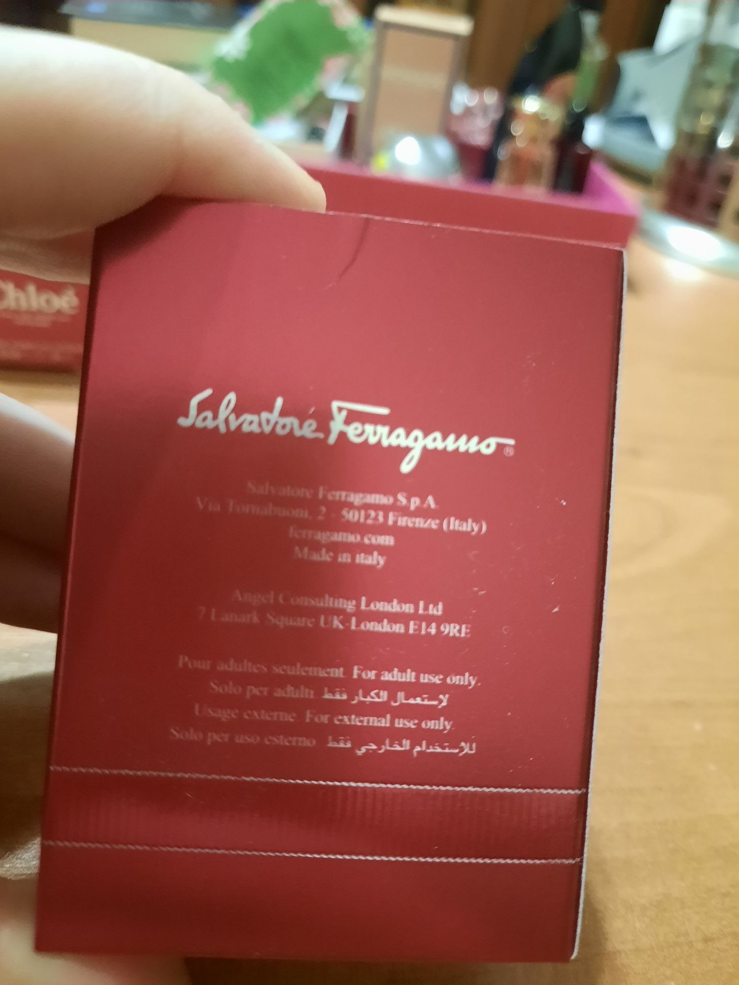 Signorina Ribelle Salvatore Ferragamo фірмова мініатюра