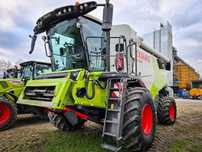 Claas Trion 650  Pierwszy właściciel,tylko 278 Mth, z hederem i przystawką do kukurydzy
