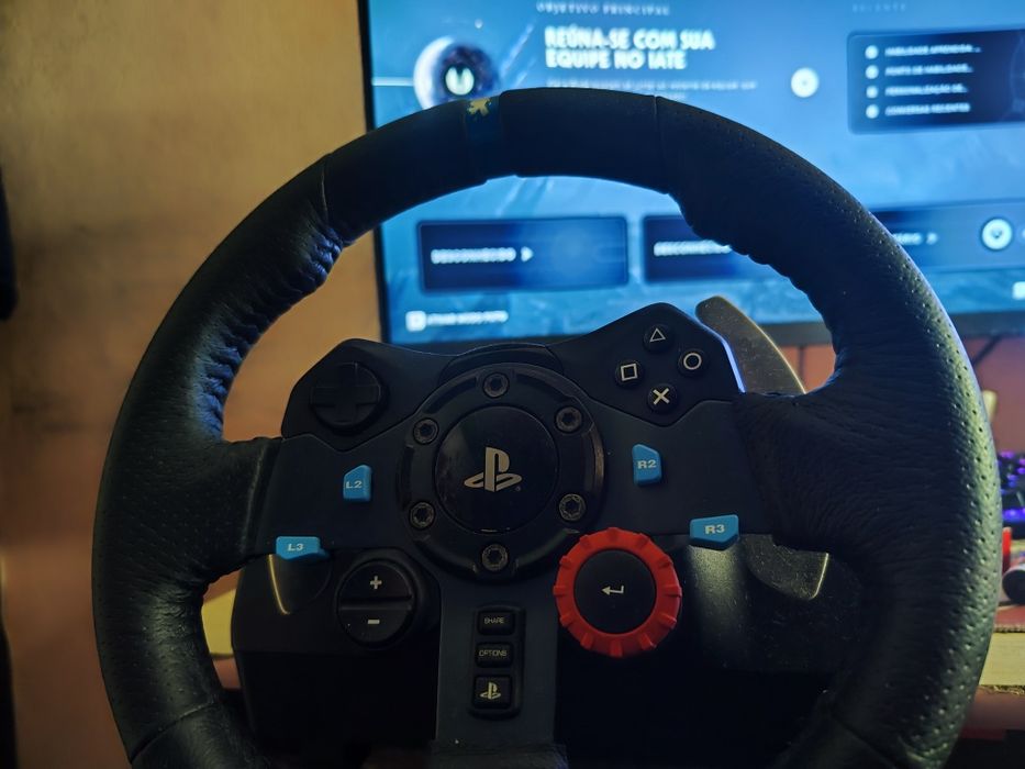 Logitech G29 + Caixa de velocidades