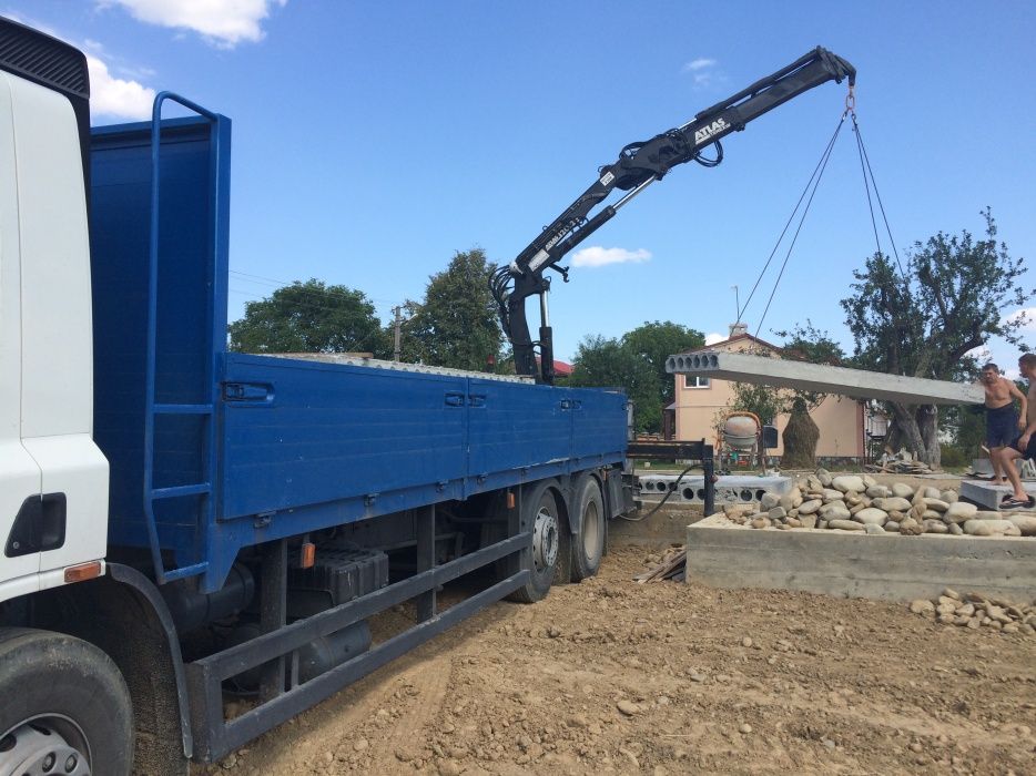 Вантажні перевезення до 12т. Послуги крана-маніпулятора.