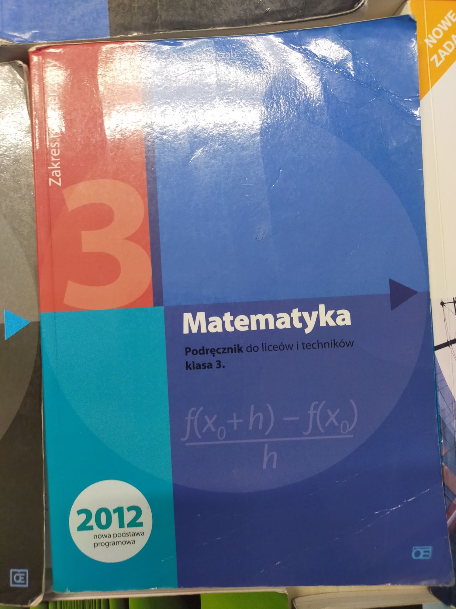 Książki do matematyki Kurczab podręcznik i zbiór zadań