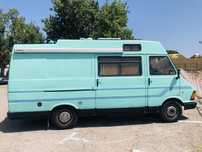 Auto Caravana Fiat 242 E18 2.5D Modelo Longo com Tecto Alto