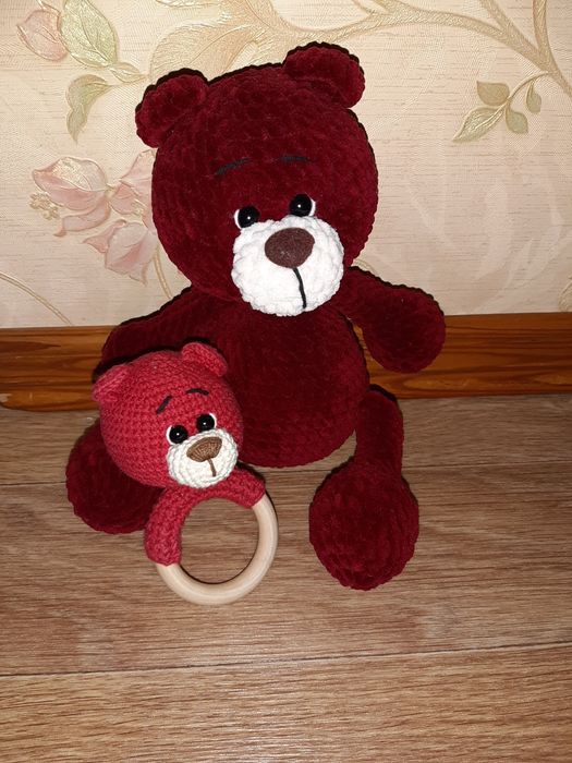 Мішка і гризунець ручної роботи