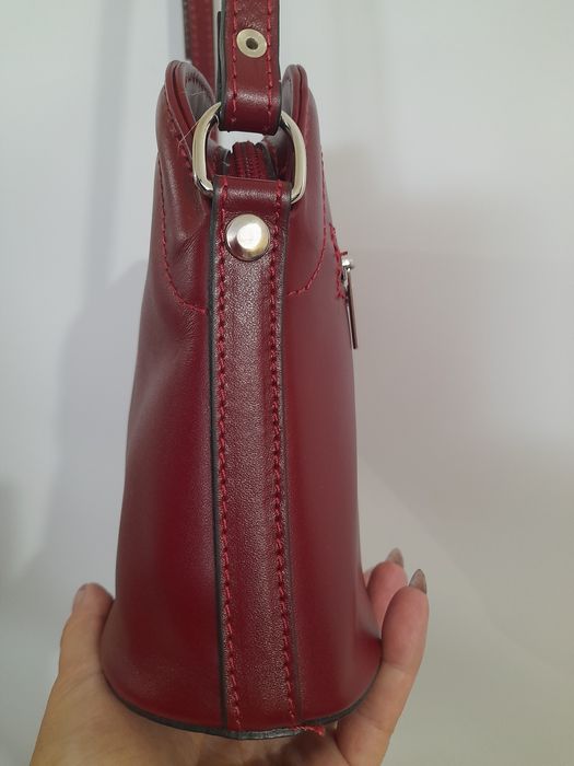 Жіноча шкіряна сумка крос-боді Pelle через плече Італія