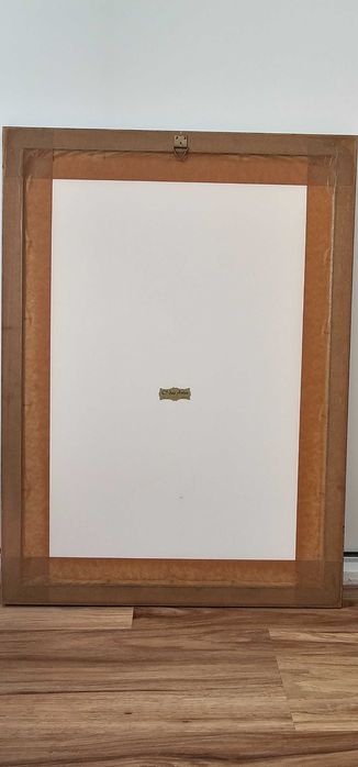 Quadro com reprodução de Almada Negreiros