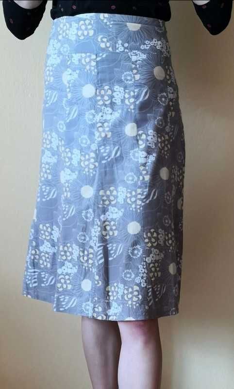 Spódnica Grenpoint 100% bawełna spódniczka w kwiaty
