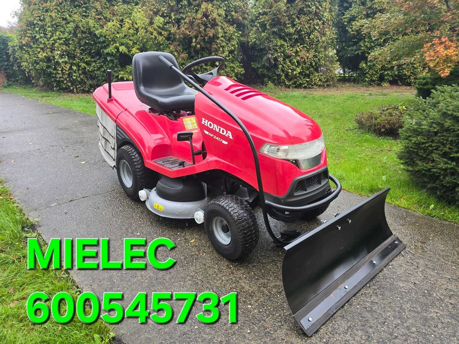 Traktorek kosiarka HONDA HF2417 17KM v-ka Nowy Model POLECAM + PŁUG