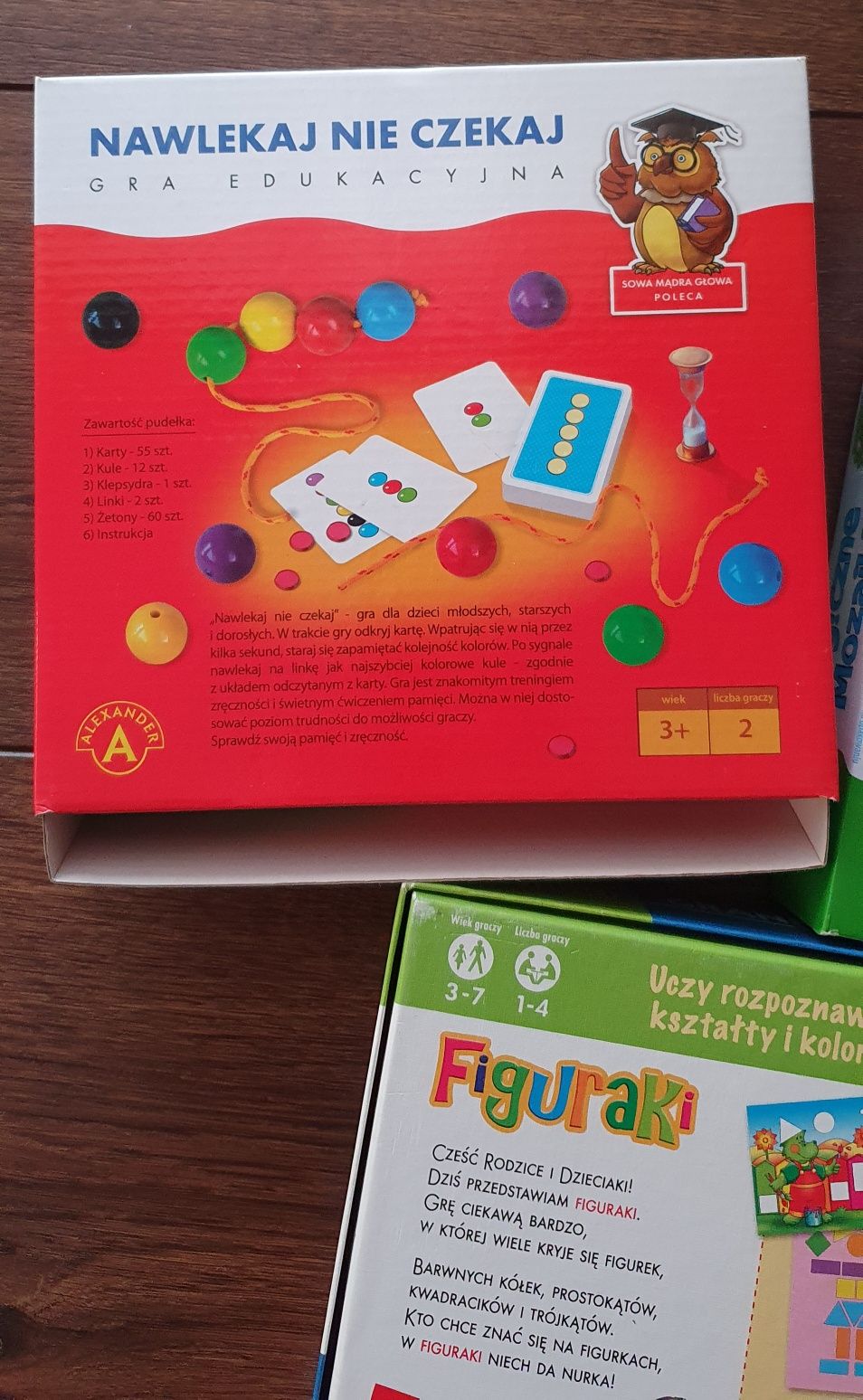 Zestaw edukacyjny dla dziecka 3 szt
