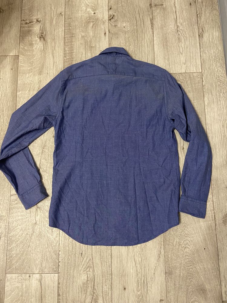 Нова бавовняна сорочка tommy hilfiger чоловіча regular fit розмір м 46