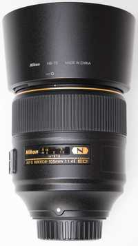 Nikon Nikkor 105/1.4 E ED AFS  Jak Nowy