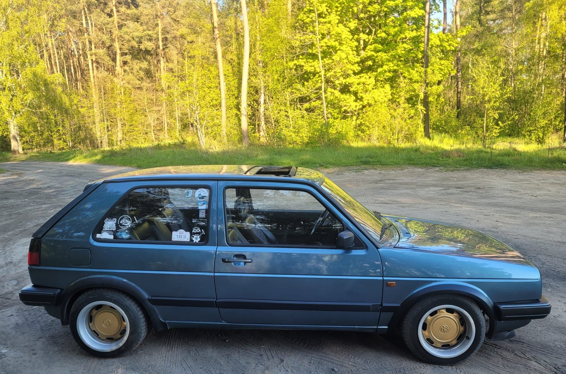 Volkswagen Golf MK2  1.8 benzyna  90km.  1989r