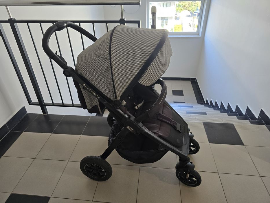 Wózek Spacerowy / spacerówka ESPIRO SONIC AIR 4 POMPOWANE KOŁA