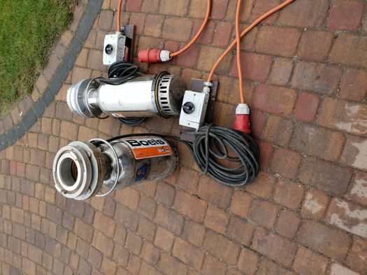 Pompa brudna czysta woda 1.2m3/m górnicza flict 400v