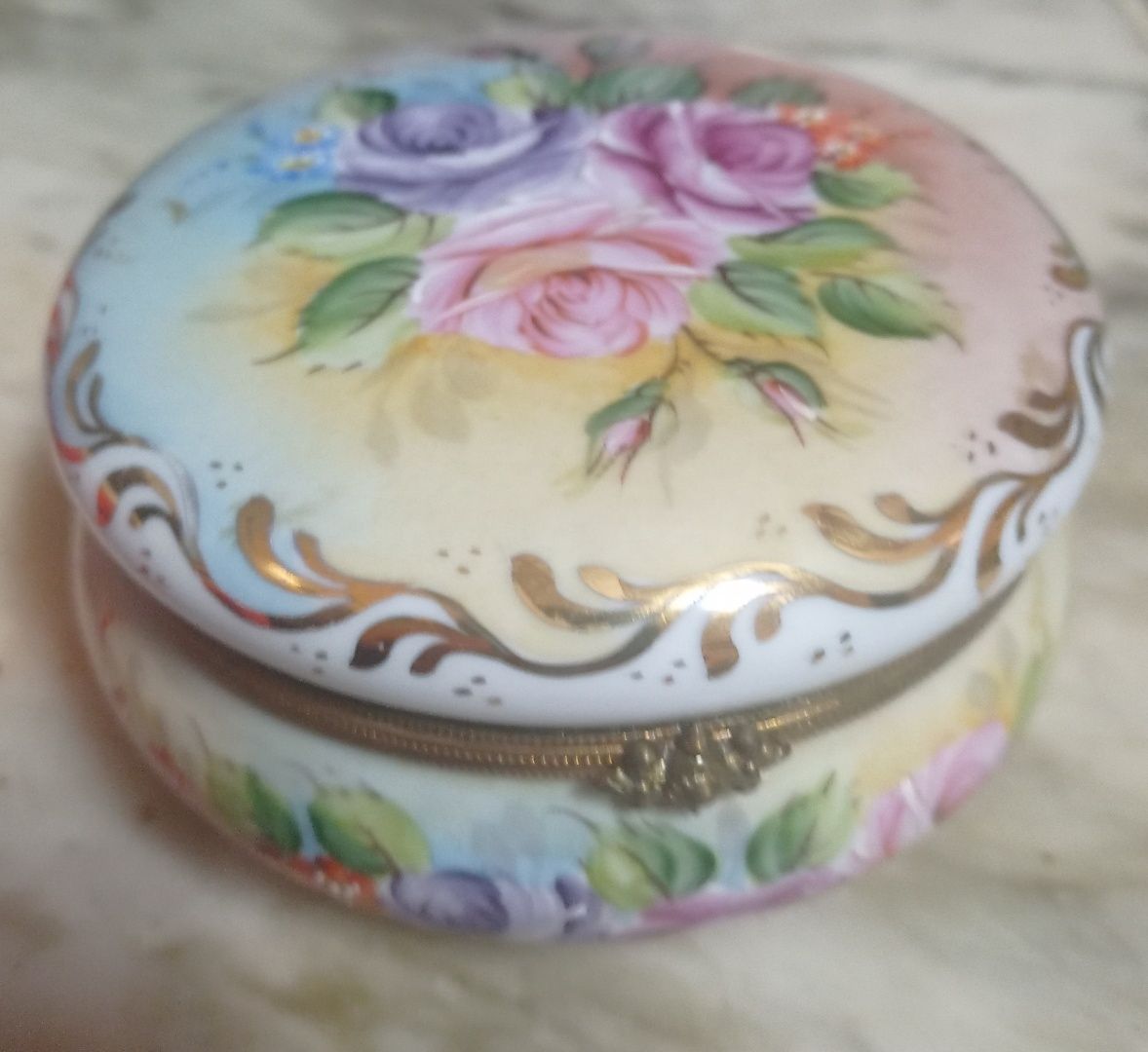 Guarda jóias porcelana portuguesa