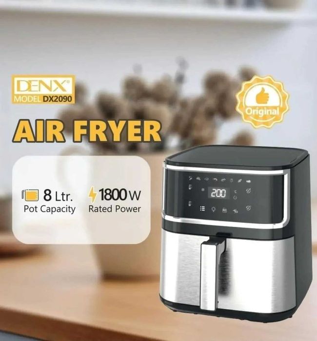 Мультипічка сенсорна DENX DX2090 (8л) Пічка електрична Денкс для кухні