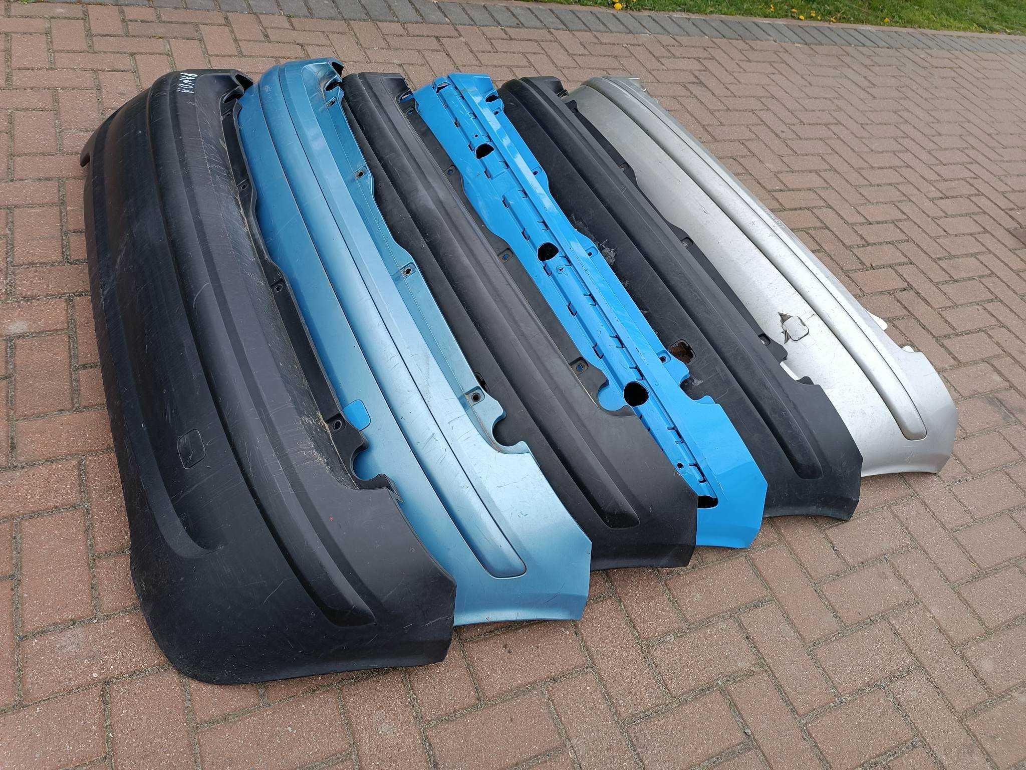 fiat panda II zderzak przód  tył błotnik drzwi maska części  kolory