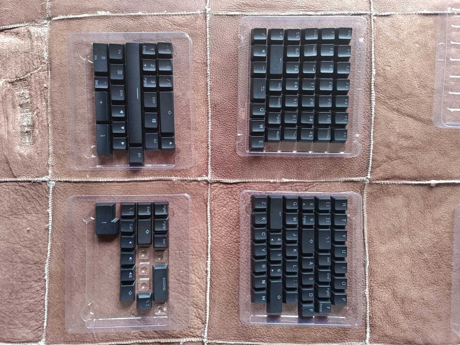 Teclas / Keycaps - Glorious - ABS Doubleshot - ANSI / ISO