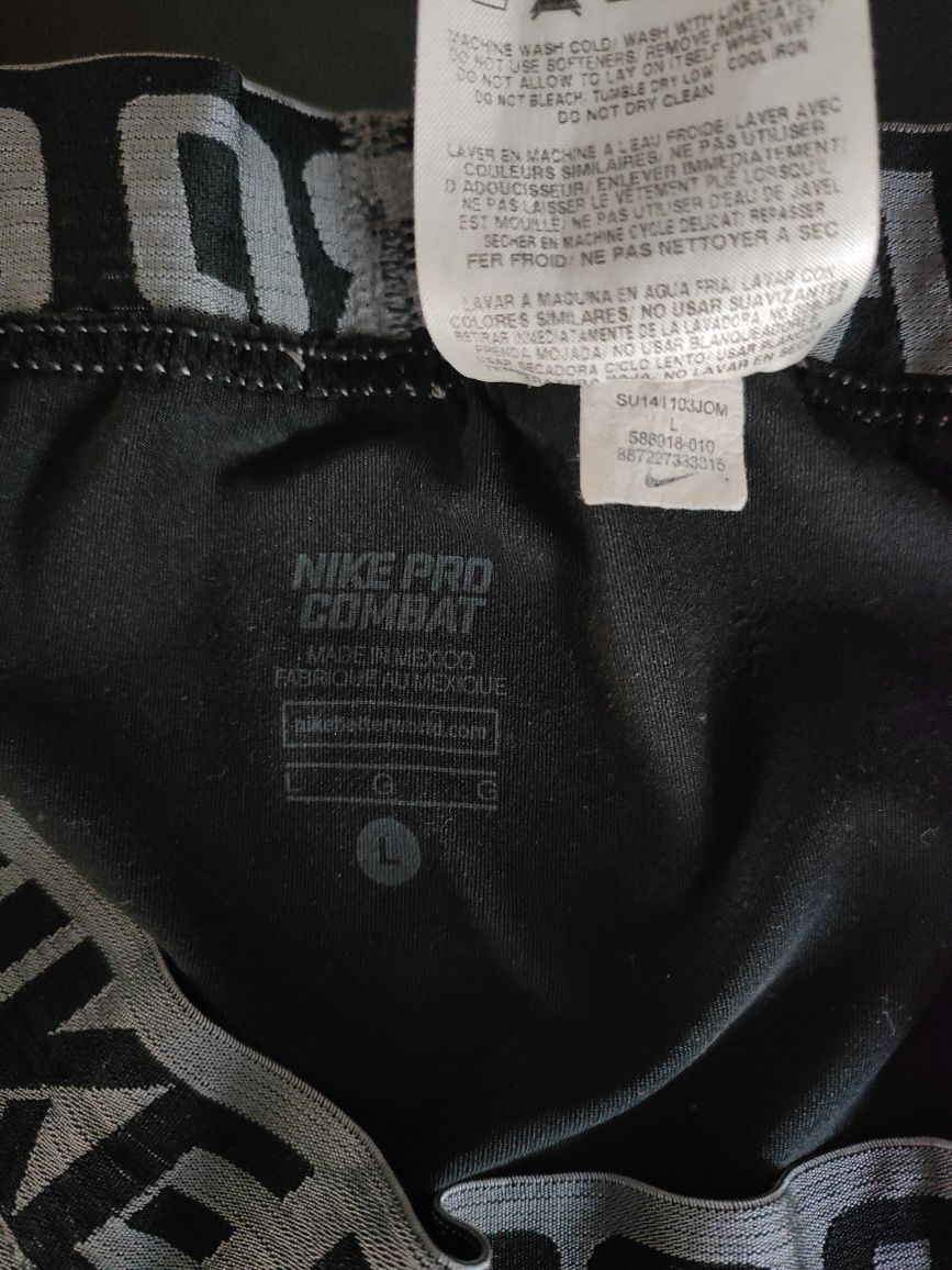 Legginsy sportowe kompresyjne NIKE PRO COMBAT