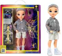 Кукла Rainbow High 5 серия Aidan Russel Purple Boy -