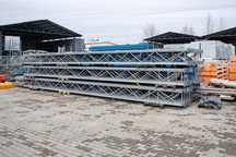 Rama regał magazynowy paletowy DEXION 1050 x 60 x 12 cm P90 ocynk