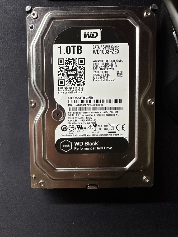 жорсткий диск WD Black Performance