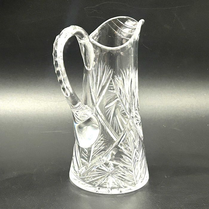 Dzbanek kryształowy, styl: „American Brilliant Cut Glass ” piękny