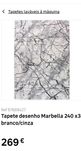 Tapete Marbella 2,35x3,05 em muito bom estado