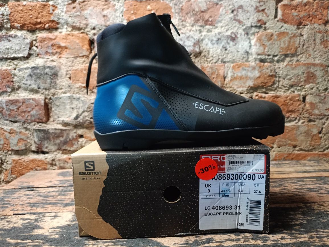 Buty do nart biegowych Salomon Escape 43,5 NNN nowe