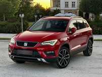 Seat Ateca Diesel 2.0 4x4 190PS DSG Skóra Navi FULL Zadbany Ładny