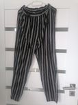 Letnie cienkie spodnie z wiskozy  164 hm h&m