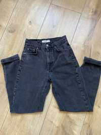 Dżinsy jeansy mom slim fit xxs Pull & Bear