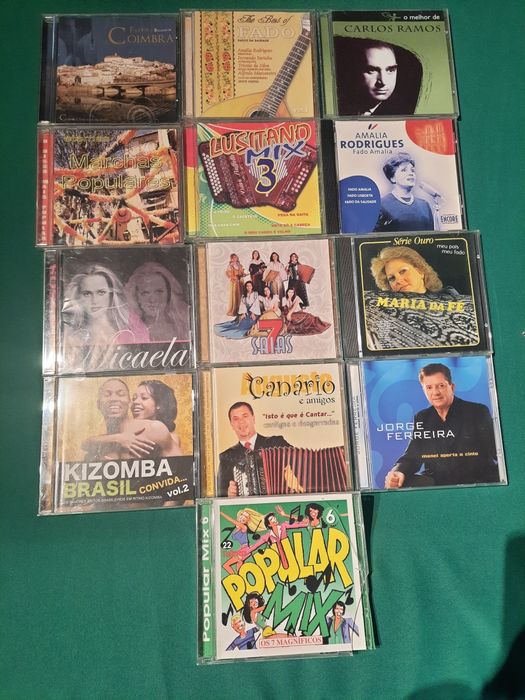 Vários CD's de música Popular