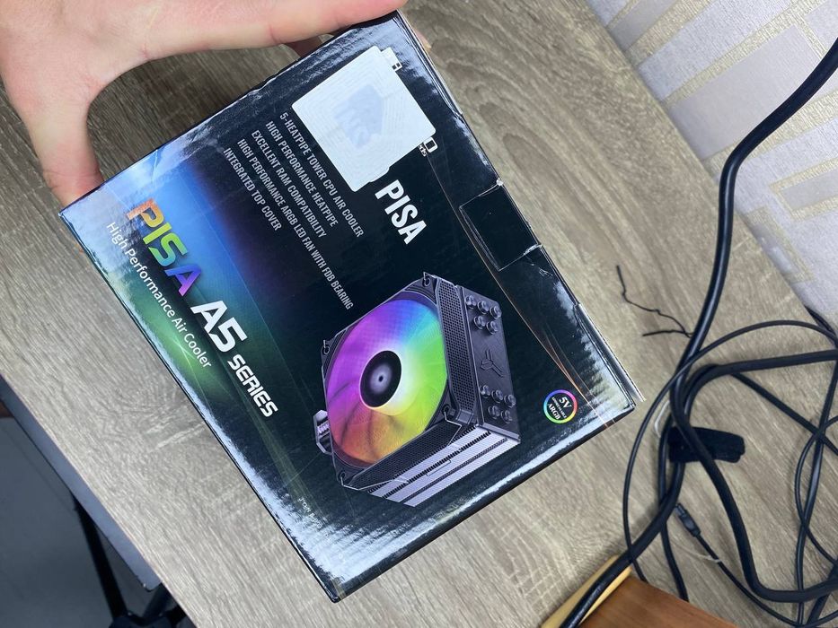 Кулер/Башня Jonsbo Pisa A4 White