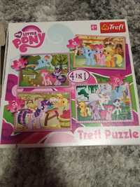 Puzzle x 4 little pony