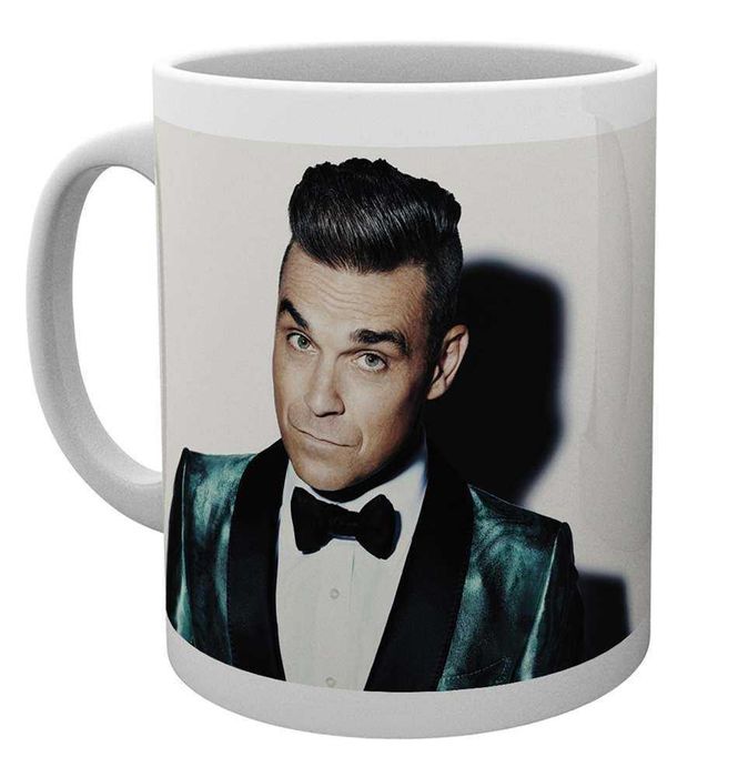 David Bowie  Queen  George Michael  Elton John  Robbie Williams  kubek