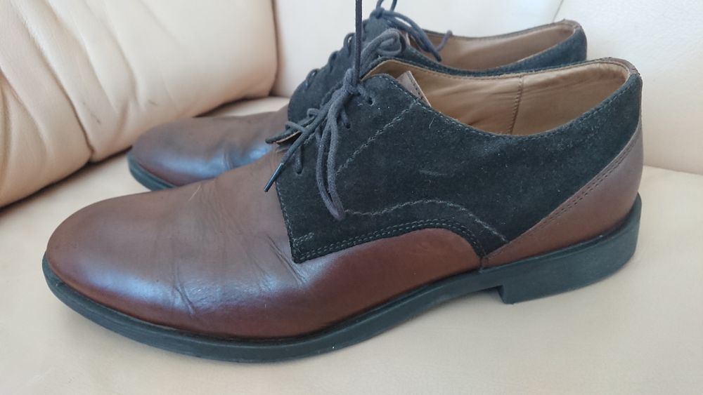 Buty półbuty męskie skórzane Gino rossi rozmiar 40/27