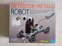 Zabawka kreatywna -robot detektor metalu