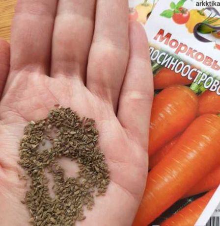 Семена Моркови в пакетах по низким ценам в Украине